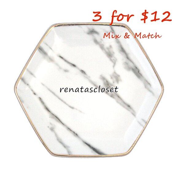 Pier 1 Imports Marbled Ring Dish EUC - Picture 1 of 6